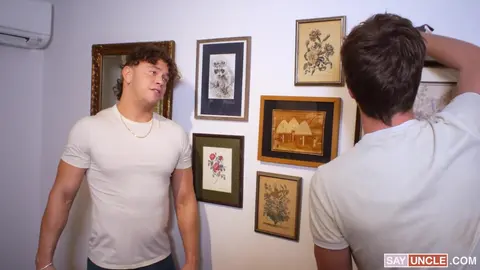 Oliver Carter, Tanner Valentino - Il mio fratellastro ha trovato il mio porno, quindi ho dovuto cavalcare il suo grosso cazzo!