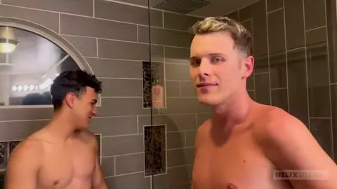 Coppia di amici twinks a casa – Colton & Matthew