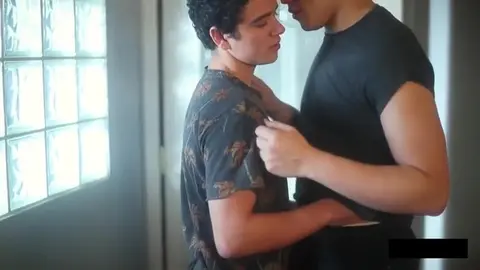 Paar Freunde Twinks Zimmer Corbin Zach