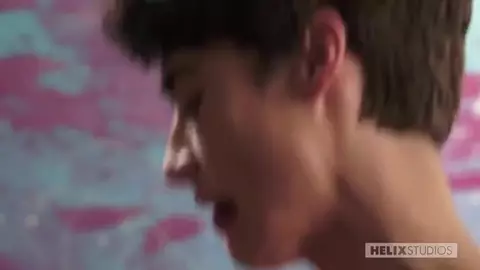 Pareja de amigos twinks caliente — Troy Greco