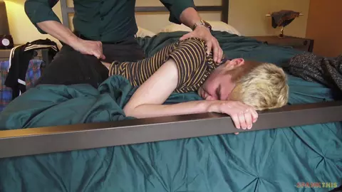 Couple porno à la maison : chambre de Bryce