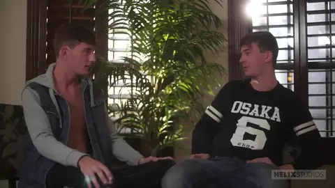 Pareja caliente de twinks en la habitación – Cameron y Nathan