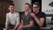 Twink-Dreier mit Freunden – Logan, Blake & Evan