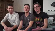 Twink-Dreier mit Freunden – Logan, Blake & Evan