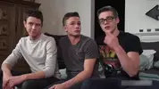 Twink-Dreier mit Freunden – Logan, Blake & Evan