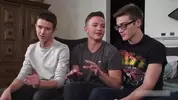 Twink-Dreier mit Freunden – Logan, Blake & Evan