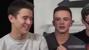 Twink-Dreier mit Freunden – Logan, Blake & Evan