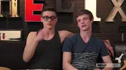 Casal pornô de twinks tarado: Ricky e Blake
