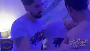 3 hommes très excités : Kevin Rollo, LUISOOFFICIAL, MorboWilliams