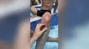 McLaron - Aaron e i suoi due amici si divertono in piscina