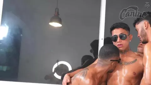 Jungletwink se fait gang-bang par La Gran Colombia