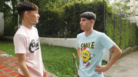 Porno-Twink-Paar: Jacob & Justin