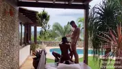 ⭐️ POOLSIDE DOUBLE PENETRATION ⭐️