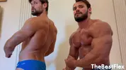 Spettacolare - Ultimate Muscle Duo Pec Show con Airon e la Bestia