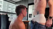 Il brasiliano Kaucobra scopa bareback Dane Renner