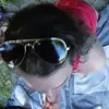 Zorra gay Pompe de rodillas afuera, a orillas del Loira