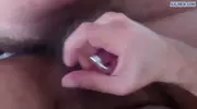 Haariger Bär bareback durchgenommen
