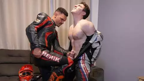 Victor Punish – Biker Ballbusting, algemado