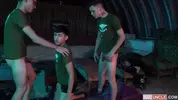 Orgie à la caserne : Leonel, René, Félix & Bautista