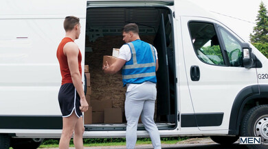 Malik Delgaty & Christopher White — Entregado directo en mi culo