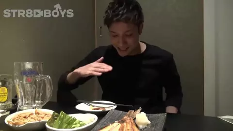 Asian get drunk and get jacked by his colleagues