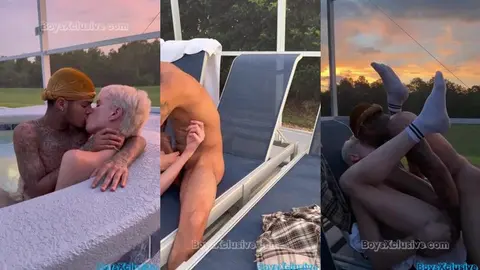 Pareja caliente al aire libre – Noah