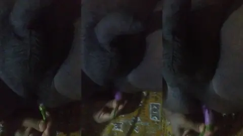 Ugly bottom slut ass fuck with brinjals