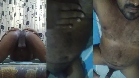 Ugly Slutty bottom bitch doggy posing and wank useless cock