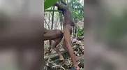 Sexo en la selva africana