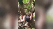 Sexo en la selva africana