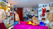 Orgía cam de twinks latinos