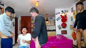 Heiße Latino-Twink-Orgie auf Cam