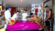 Orgia de twinks latinos na cam