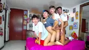 sexy hot group latin camboys twinks orgie