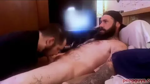 Cock Hungry Gay Pays Straight Redneck to Let Him Suck