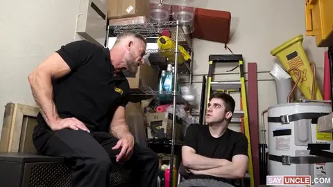 Harrison Is Caught Having Sex in a Restroom and Plowed by the Officer