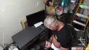 Harrison Is Caught Having Sex in a Restroom and Plowed by the Officer