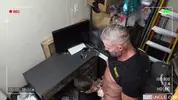 Harrison Is Caught Having Sex in a Restroom and Plowed by the Officer