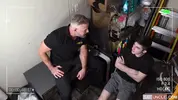 Harrison Is Caught Having Sex in a Restroom and Plowed by the Officer