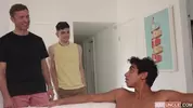 Better Off Nude | Ryan St Michael & Magic Mike Hung fuck Gabe Bradshaw, Harrison Todd
