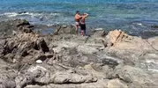 Un daddy chaud baisant un couple sur une plage - LIAM HARDING, Pablo Cortes, Sebas Cortes