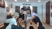 hot group latin room camboys fuck sex show cam