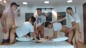 Twinks latinos en cam – grosse partouze