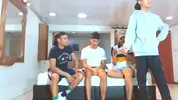 naughty group friends twinks room sex show cam porn