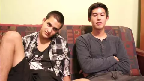 Greedy Twinks, Kirk Kummer & Chase Sterling, Eating Each Orther's Cum ... .