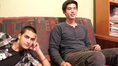 Greedy Twinks, Kirk Kummer & Chase Sterling, Eating Each Orther's Cum ... .