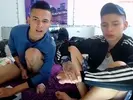 Coppia di twink latini dopo la festa – partylatingro