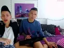 Coppia di twink latini dopo la festa – partylatingro