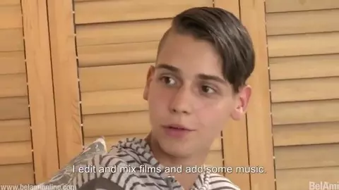Young Twink Jake Olsen, 18 Yo Jerks Off Then Cums in Front Of Adam Archuleta's Camera