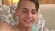 Young Twink Jake Olsen, 18 Yo Jerks Off Then Cums in Front Of Adam Archuleta's Camera